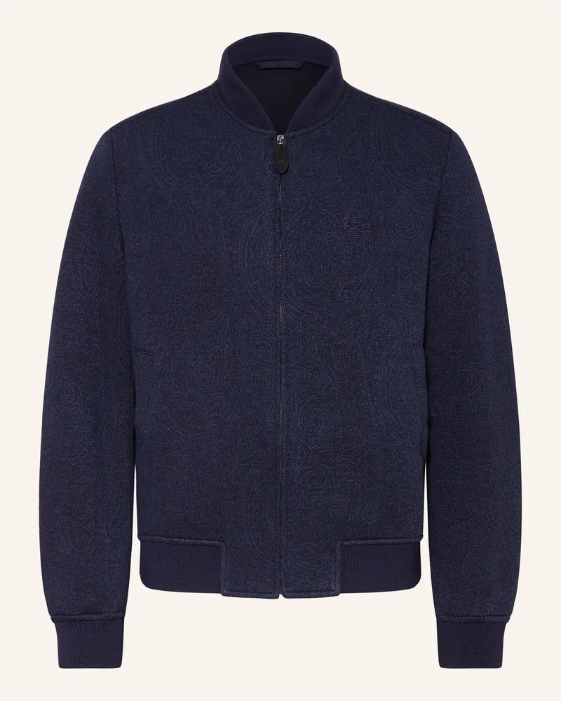 Etro Blouson blau Dunkelblau