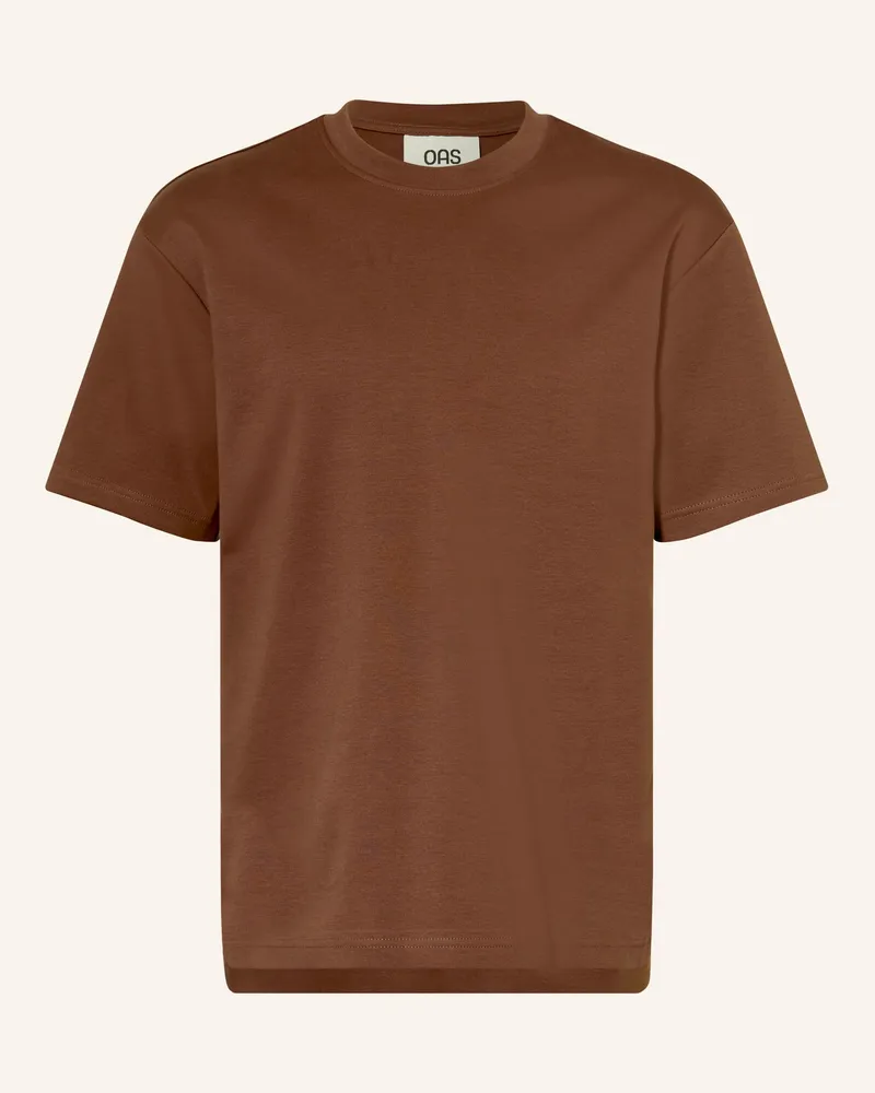 OAS T-Shirt Husker Ovi braun Braun