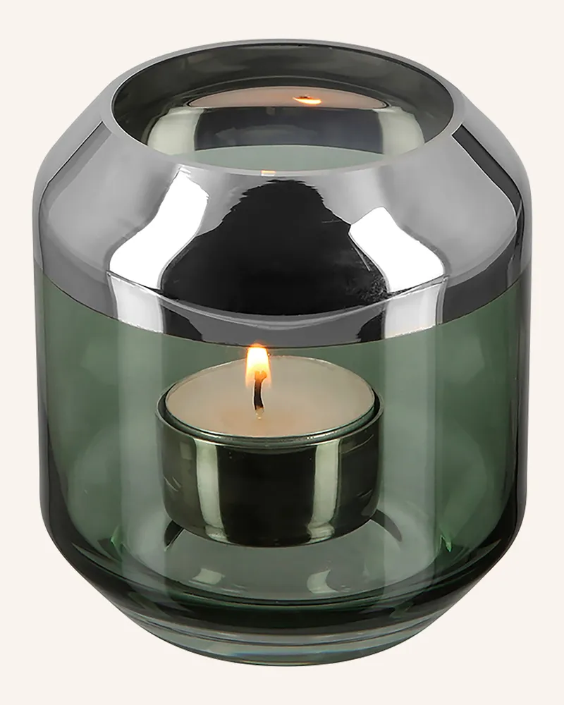 Fink Teelichthalter, Vase Smilla gruen Grün