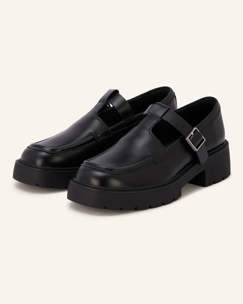 Calvin Klein Mary-Jane-Loafer schwarz Schwarz
