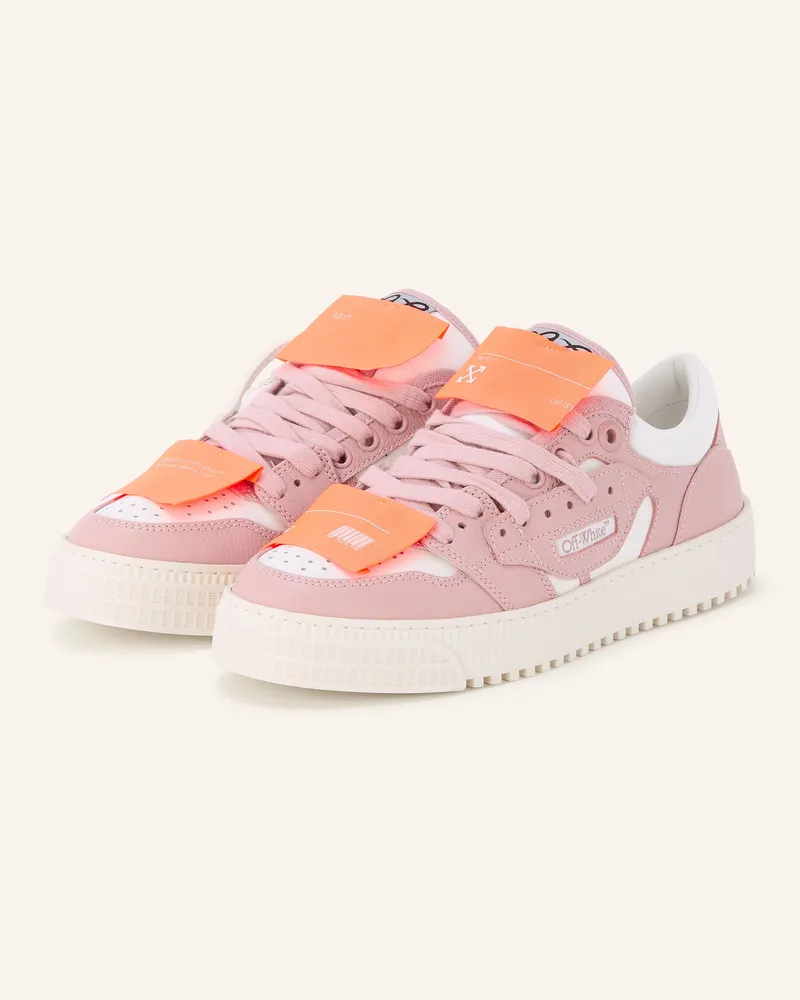 OFF-WHITE Sneaker 3.0 Off Court weiss Rosa