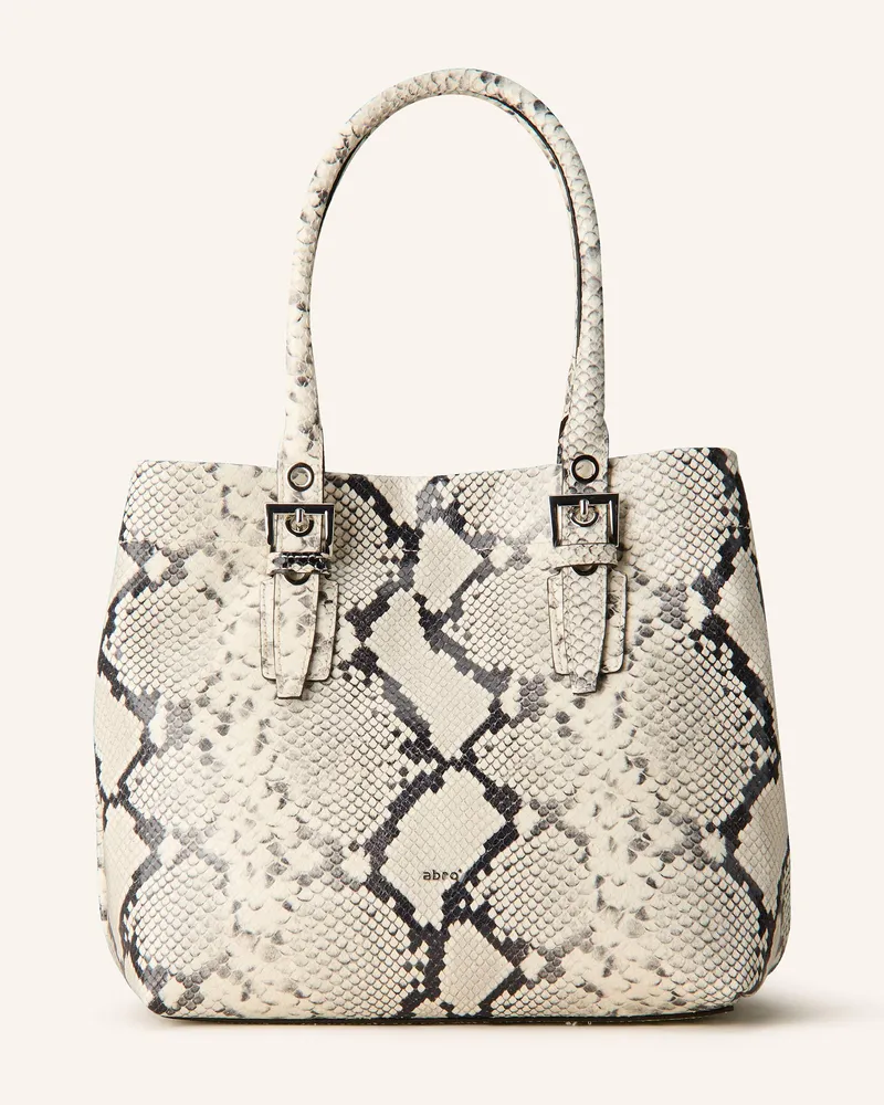 Abro Shopper Weiss