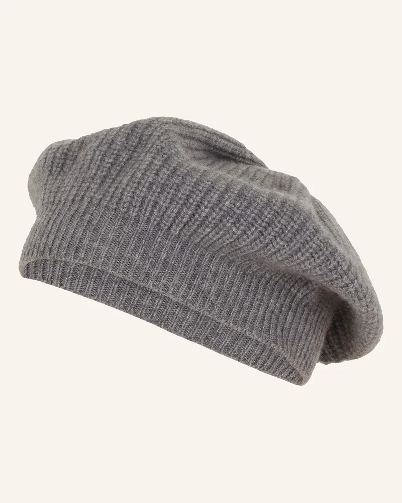 S. Marlon Strickmütze Aus Cashmere grau Grau