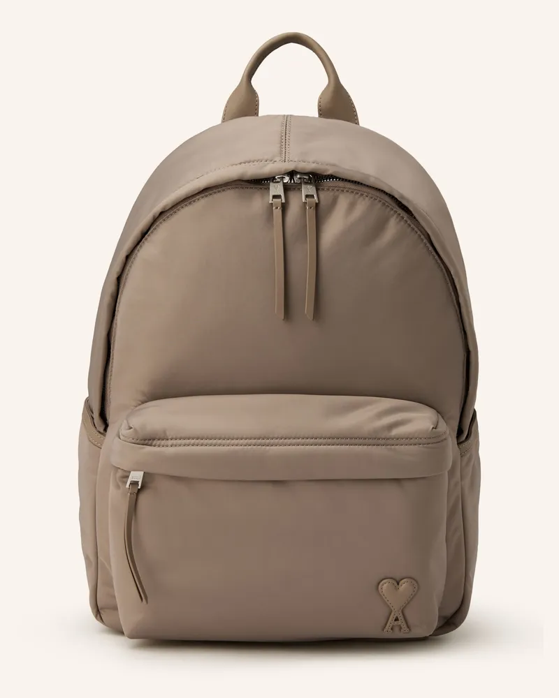 AMI Paris Rucksack Taupe