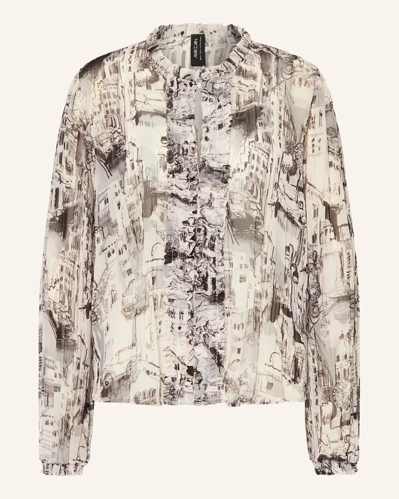 Marc Cain Blusenshirt Mit Rüschen beige 182