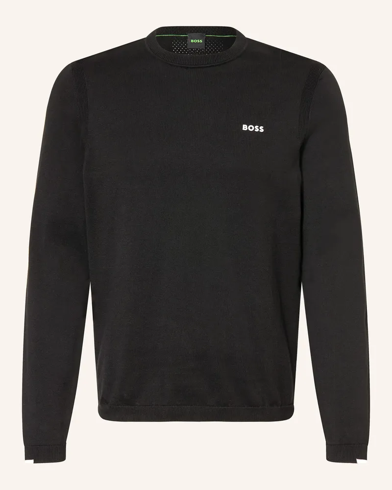 HUGO BOSS Pullover EVER-X Schwarz