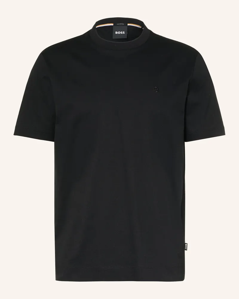 HUGO BOSS T-Shirt Taut schwarz Schwarz