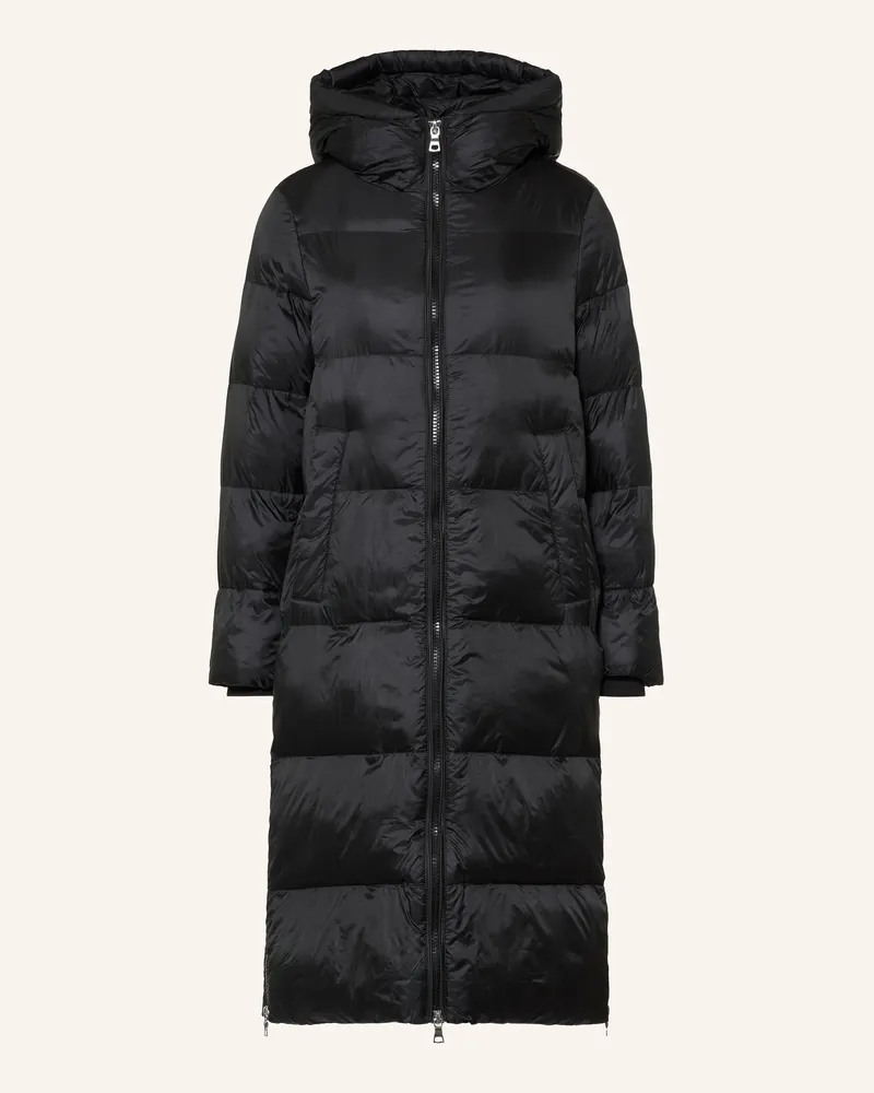 Darling Harbour Steppmantel schwarz Black