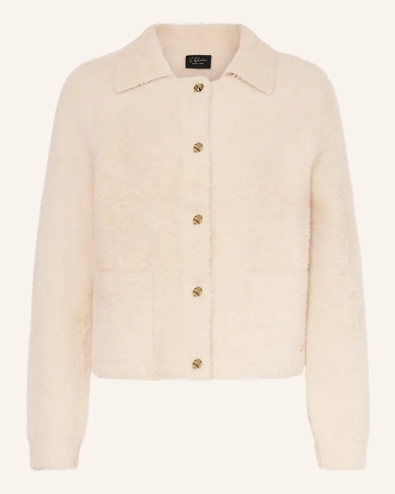 S.Oliver Strickjacke beige Creme
