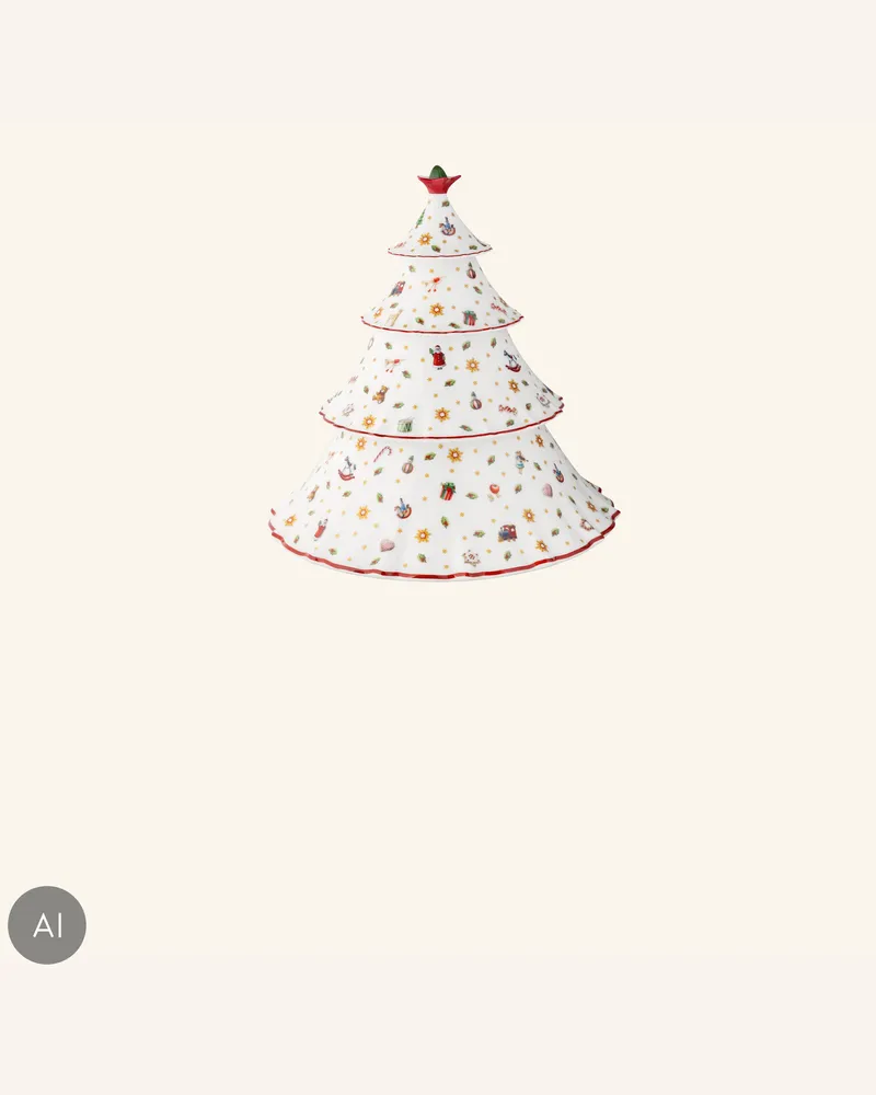 Villeroy & Boch Baum Dose Toy's Delight weiss Gelb