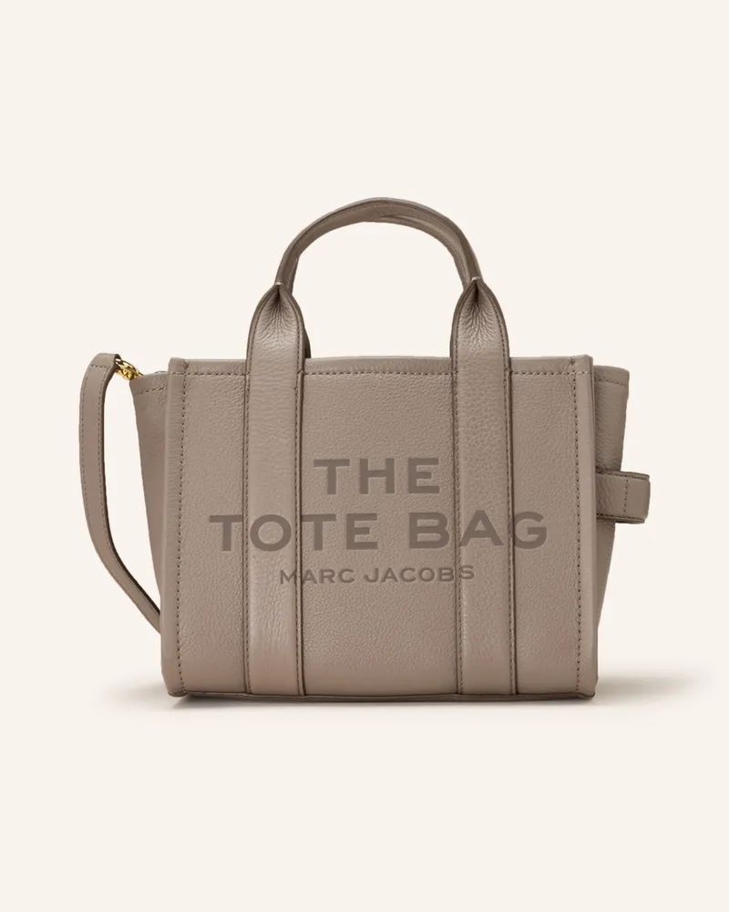 Marc Jacobs Shopper THE SMALL TOTE BAG LEATHER Taupe