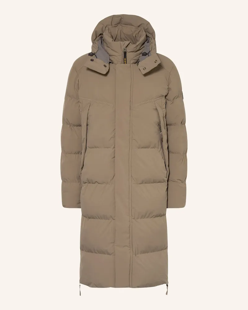 G-STAR RAW Steppmantel WHISTLER mit abnehmbarer Kapuze Khaki