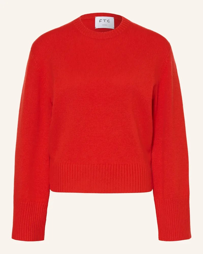 FTC Cashmere Cashmere-Pullover rot Rot