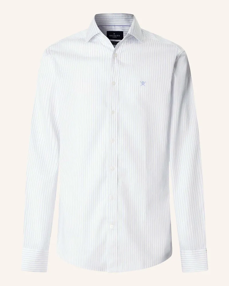 Hackett Freizeithemd City Wide Stripe blau Blau