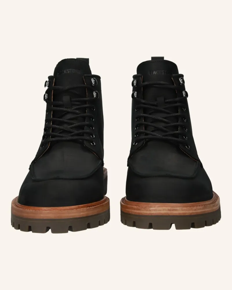 Blackstone Schnürboots Schwarz