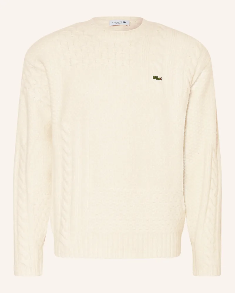 Lacoste Pullover Ecru