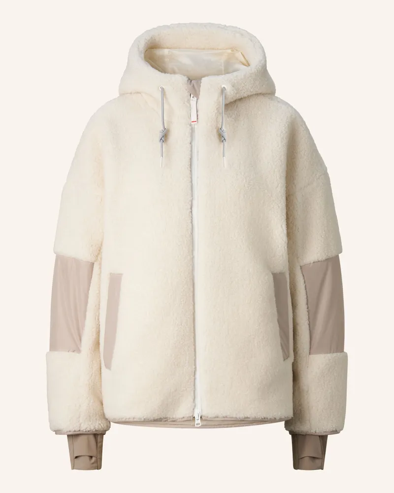Bogner Fire & Ice Midlayer-Teddy-Jacke Naera weiss Weiss