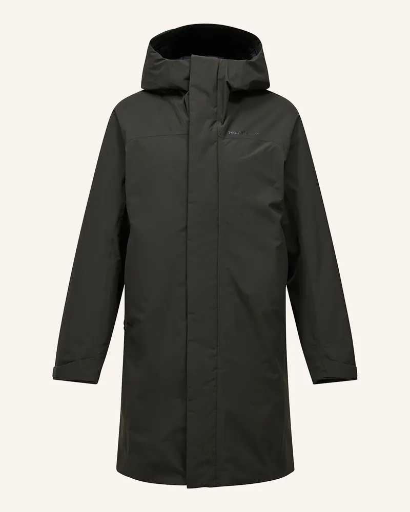 Peak Performance Parka Treeline Ins gruen Dunkelgrün