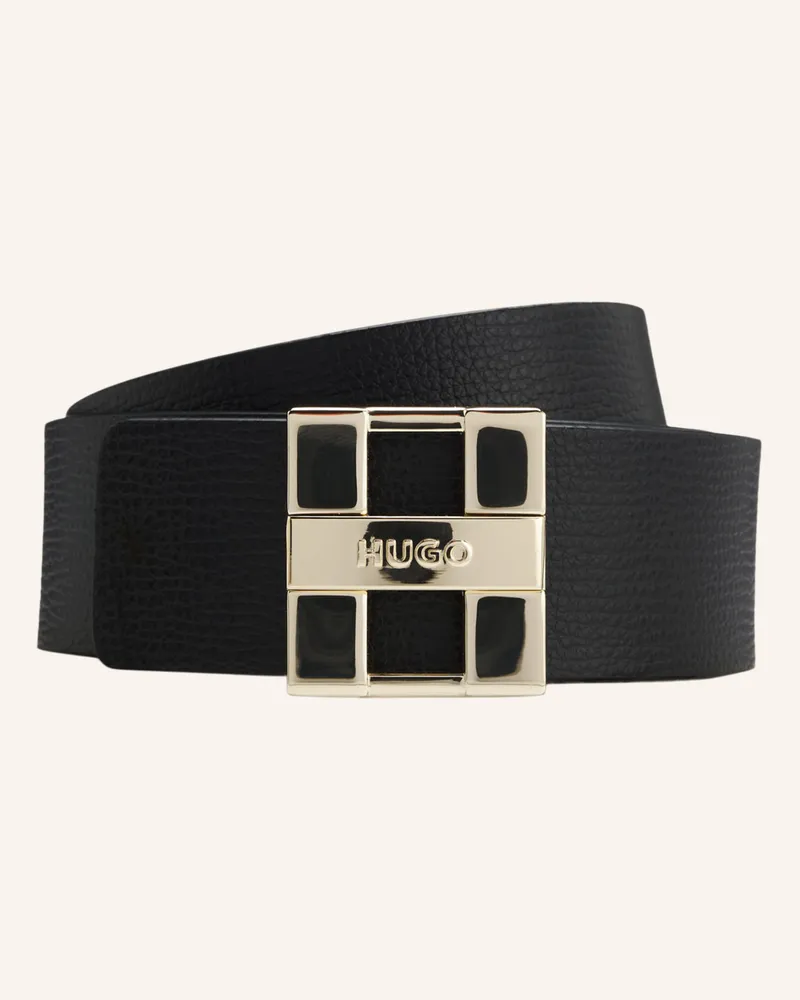 HUGO BOSS Gürtel Schwarz