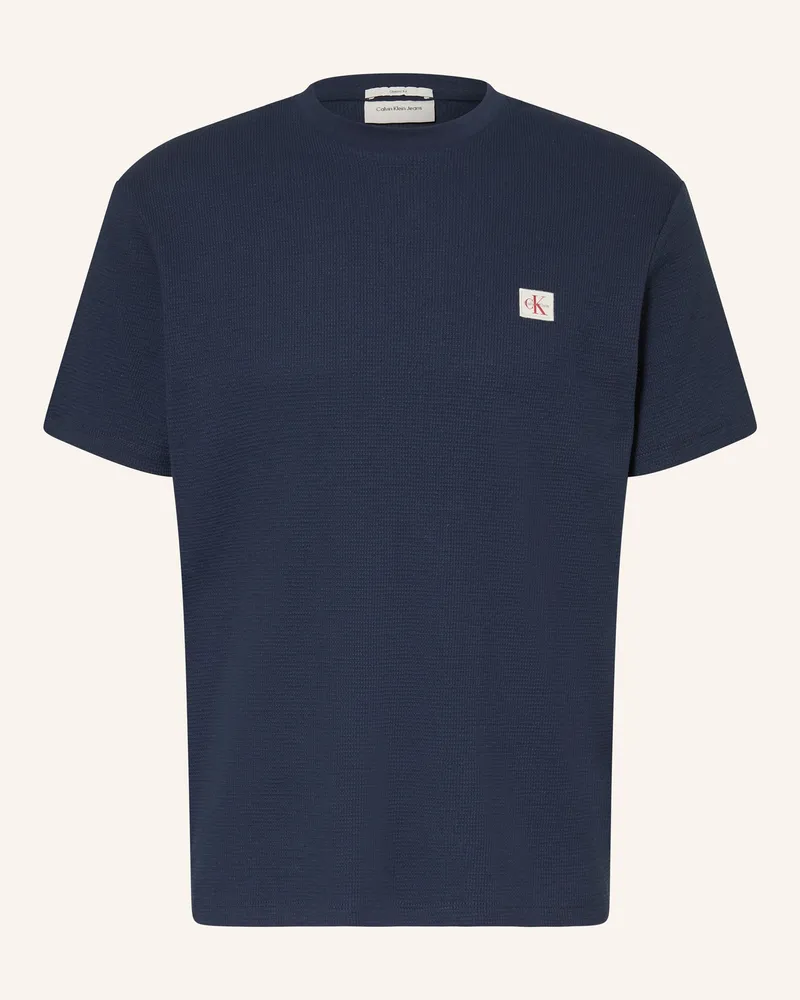 Calvin Klein T-Shirt blau Dunkelblau