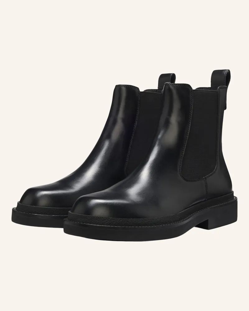 HUGO BOSS Boots Eleri_Chbootie_Ltws schwarz Schwarz