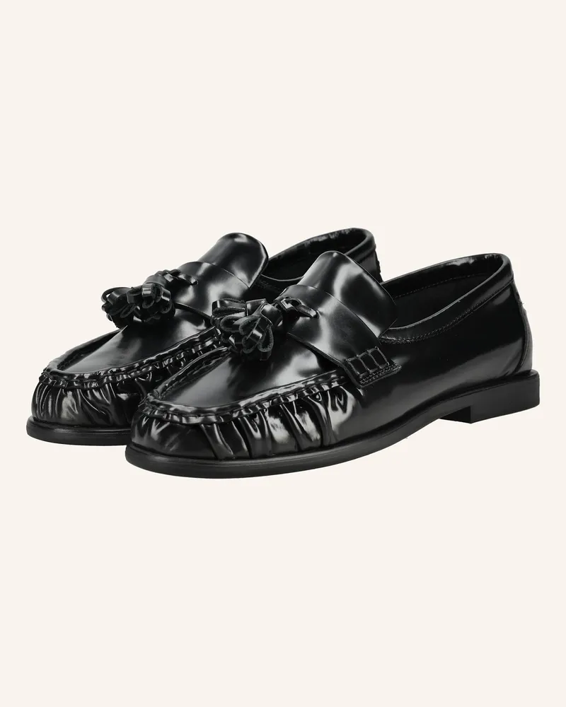 Pavement Slipper Paelmira Tassel schwarz Schwarz