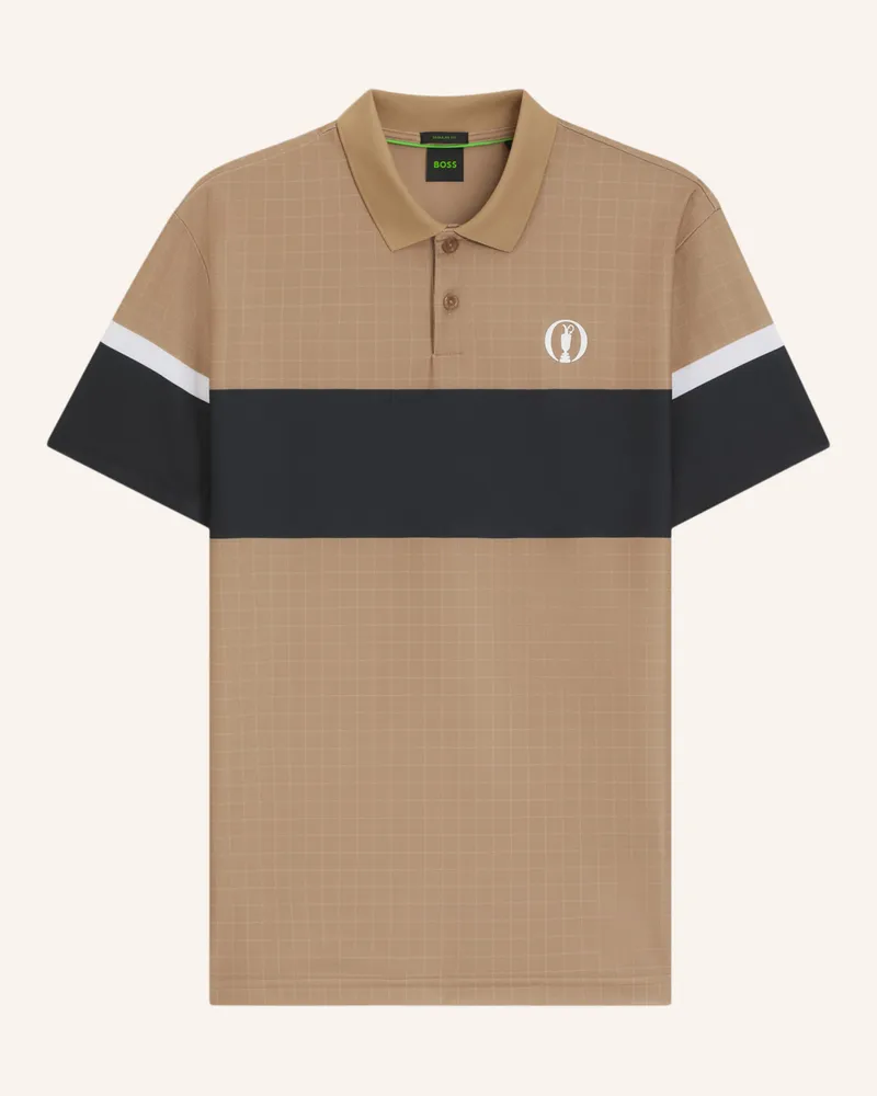 HUGO BOSS Poloshirt PADDY THE OPEN 25 Regular Fit Beige