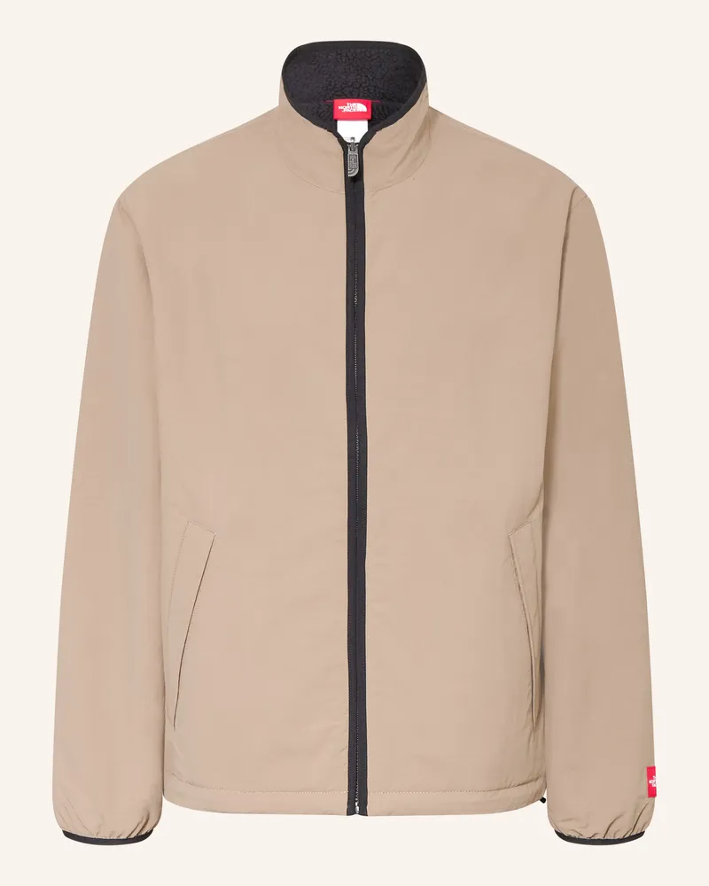 The North Face Jacke Red Box Reversible Zum Wenden beige Beige