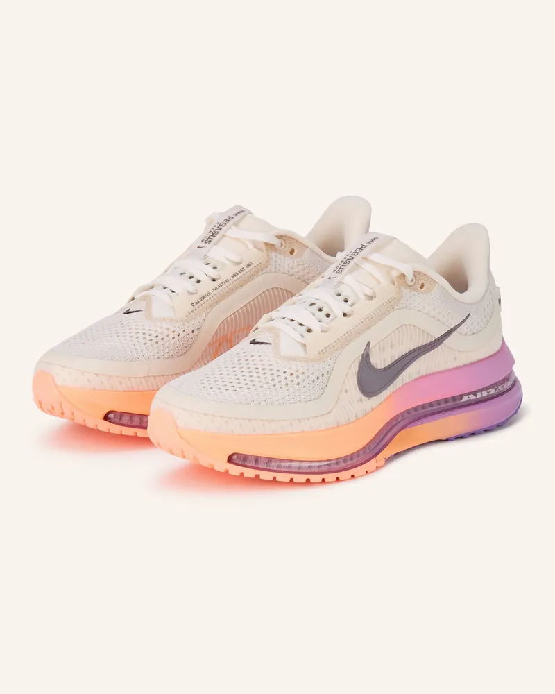 Nike Laufschuhe Pegasus Premium beige Weiss