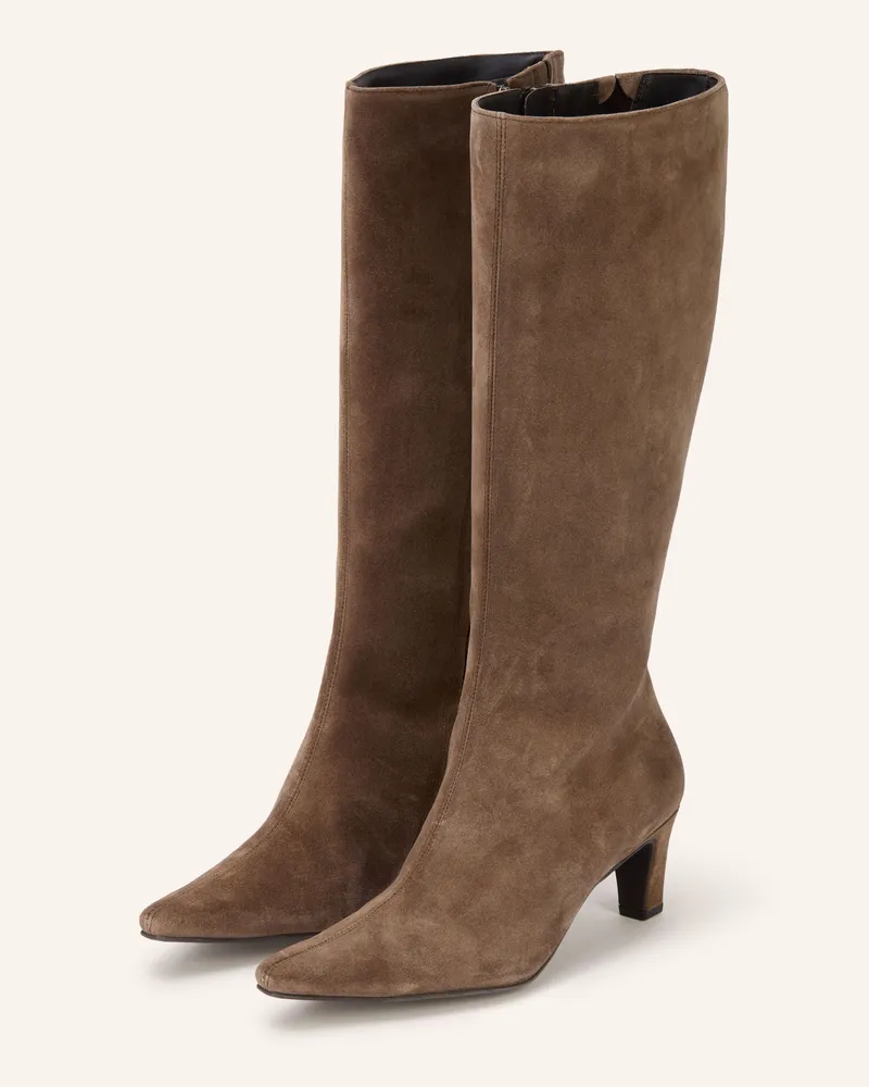 paul green Stiefel braun Braun