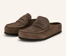 Mules Naples Wrapped braun
