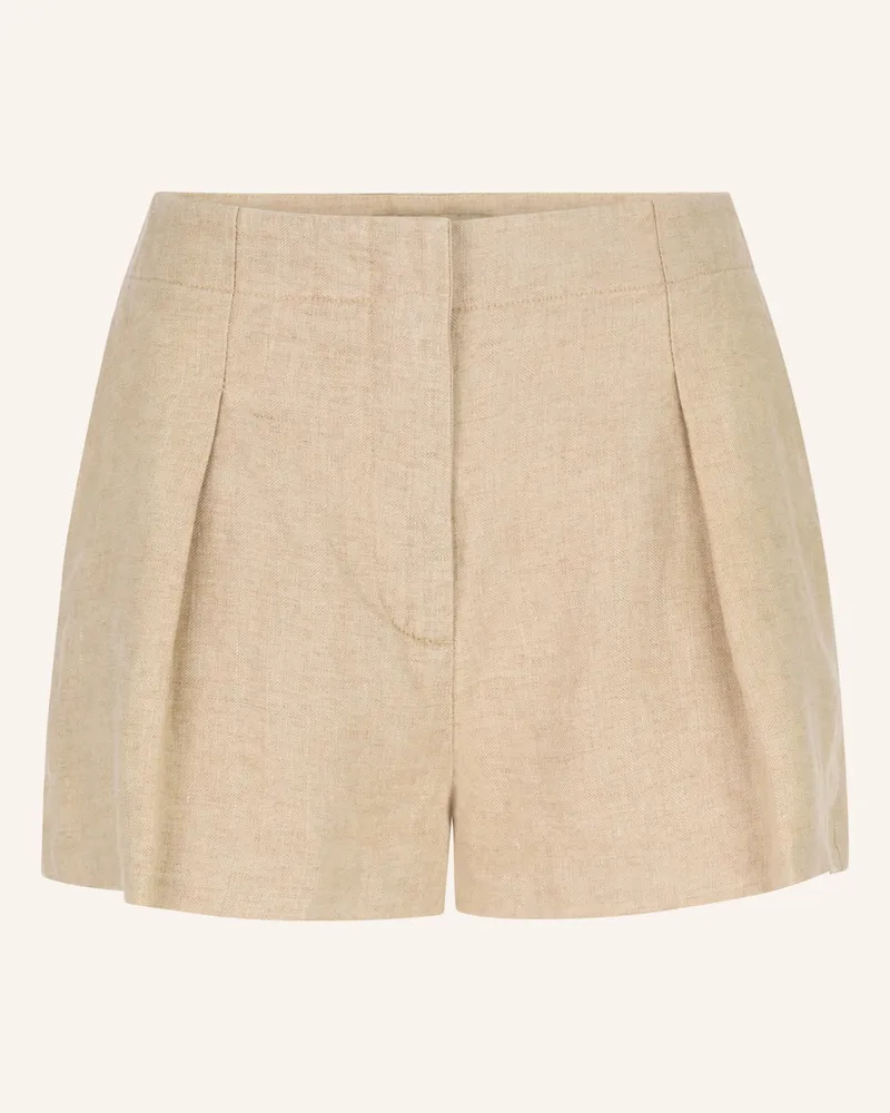 Malej Leinenshorts Latina beige Beige