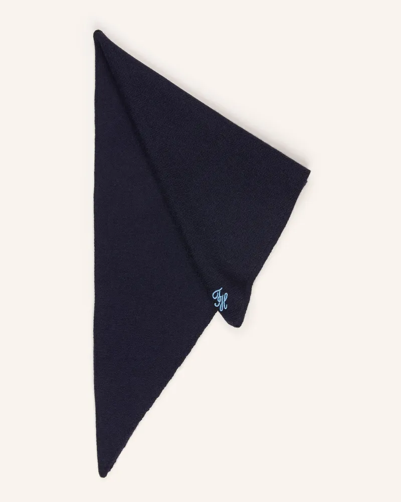Tommy Hilfiger Dreieckstuch blau Dunkelblau