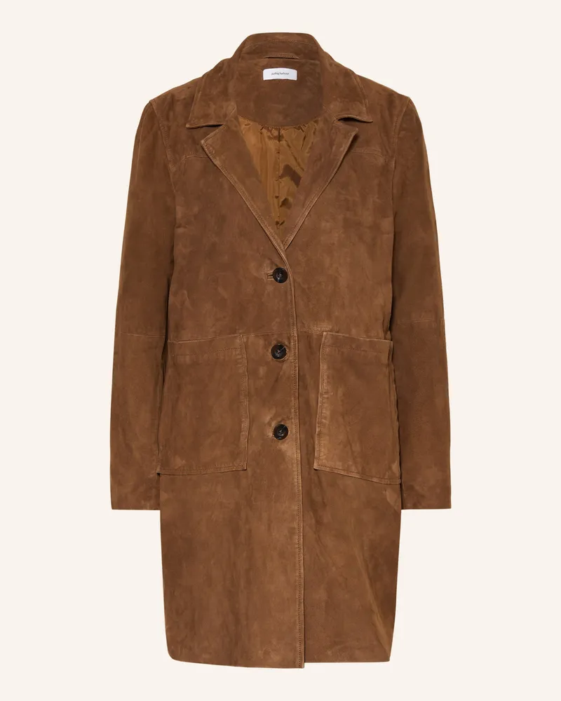 Darling Harbour Ledermantel braun Tobacco