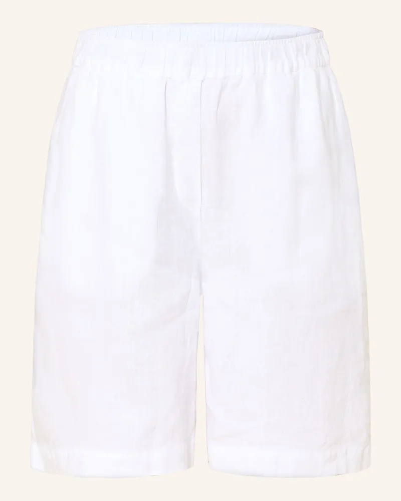Mos Mosh Leinenshorts Mmemmie weiss Weiss