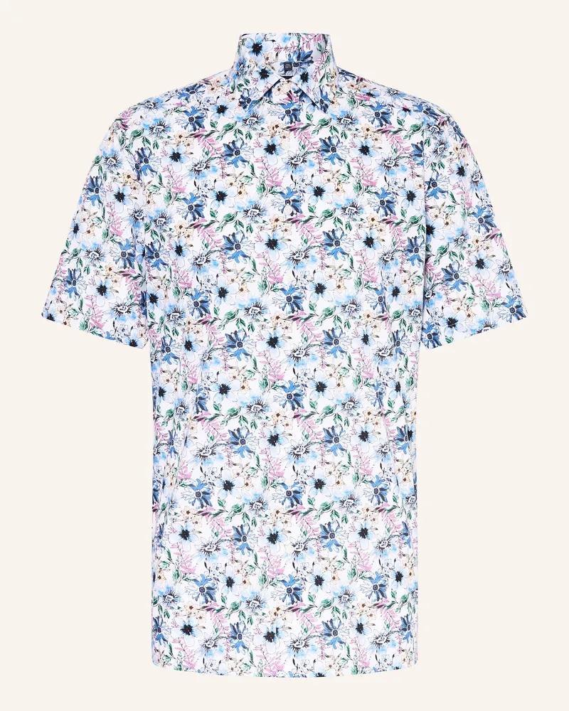 Olymp Kurzarm-Hemd Luxor Modern Fit weiss Weiss