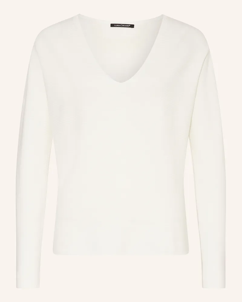 Luisa Cerano Pullover Weiss