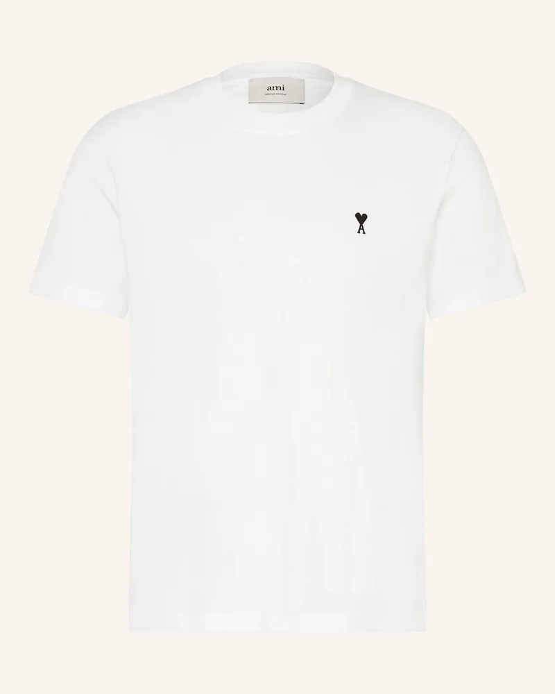 AMI Paris T-Shirt weiss Weiss