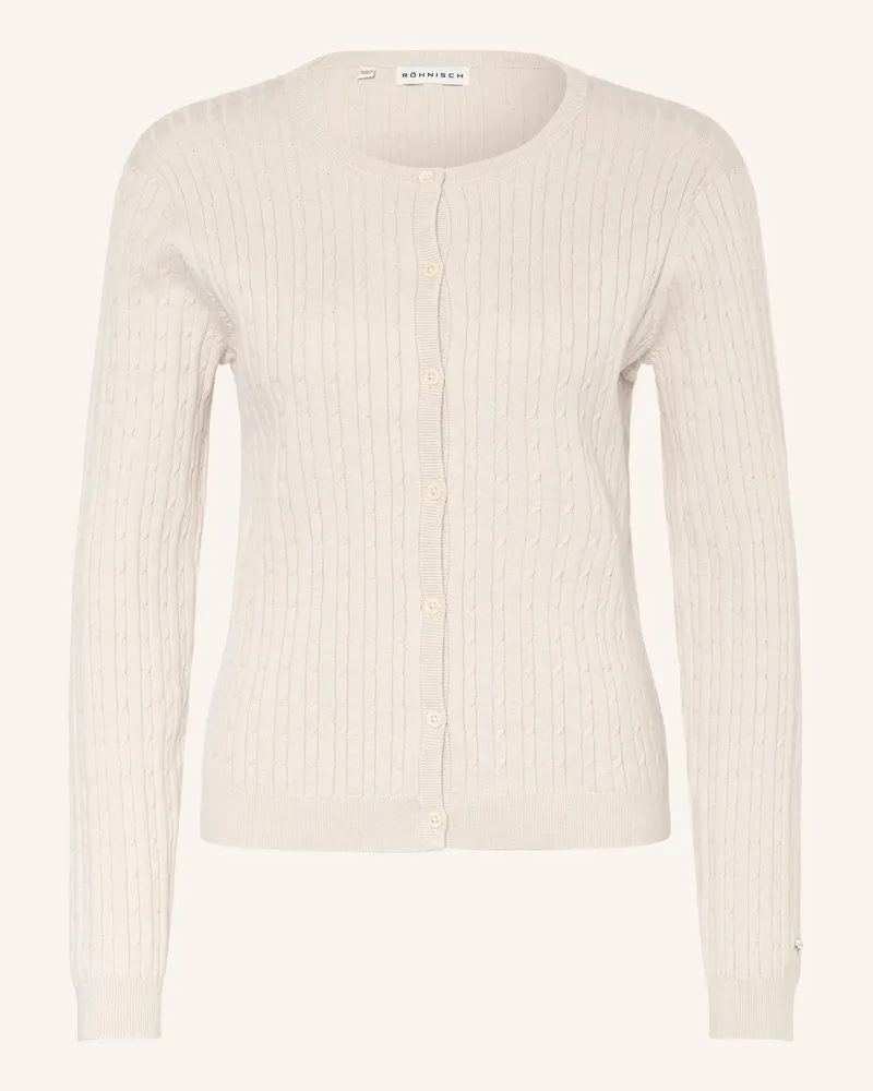 Röhnisch Strickjacke beige Ecru