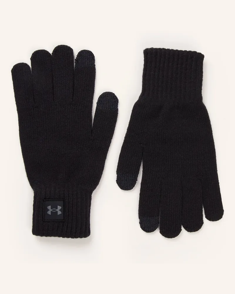 Under Armour Multifunktions-Handschuhe UA HALFTIME mit Touchscreen-Funktion Schwarz