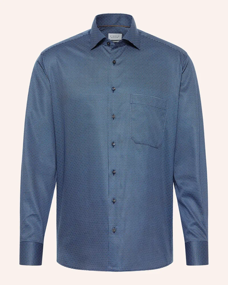 Eterna Hemd COMFORT FIT Blaugrau
