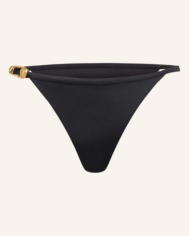 Versace Triangel-Bikini-Hose Schwarz