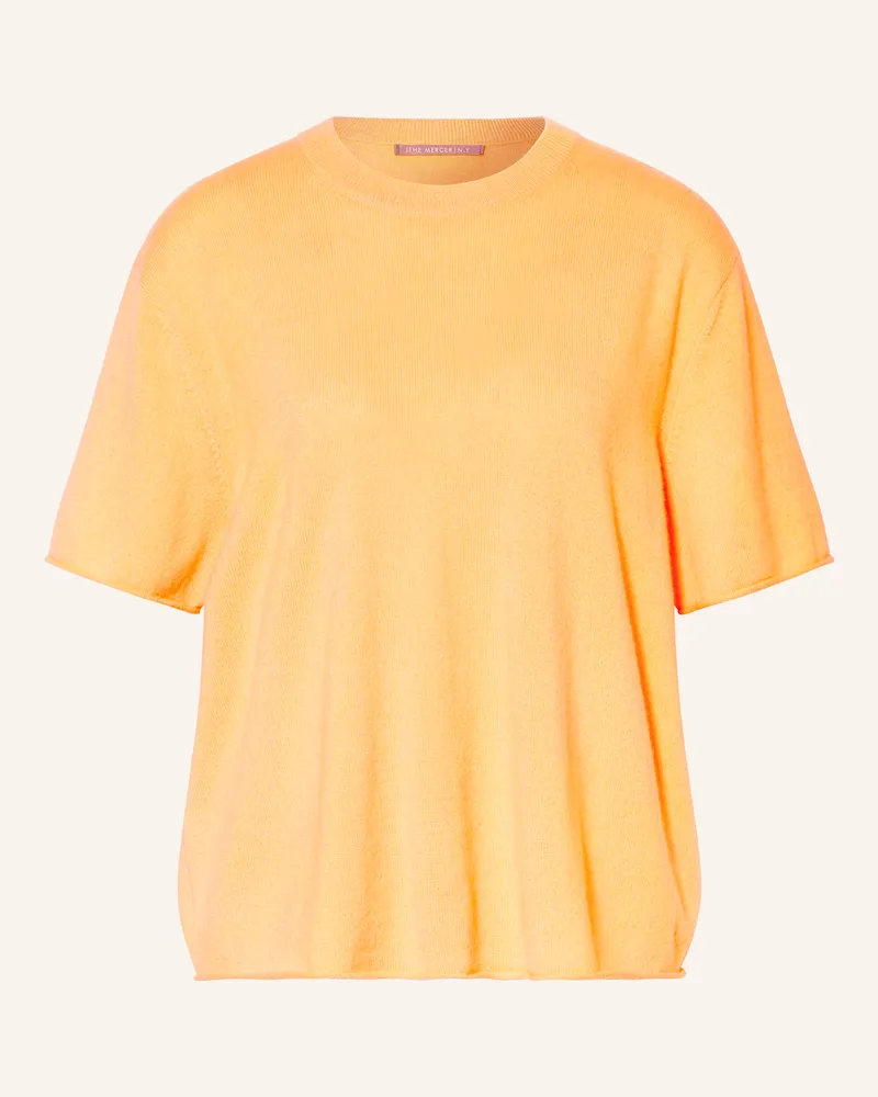 (THE MERCER) N.Y. Strickshirt aus Cashmere Dunkelgelb
