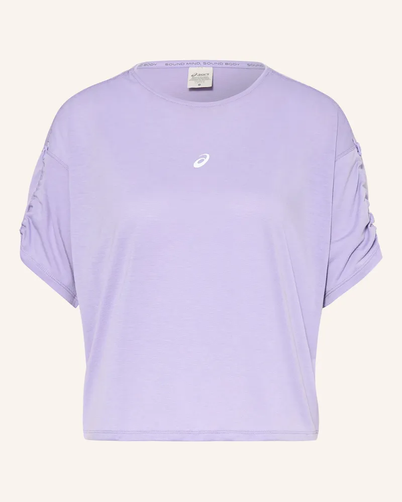 Asics Laufshirt Nagino blau Helllila