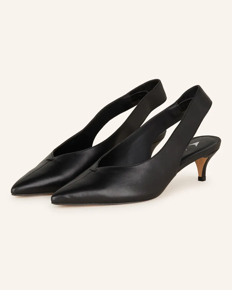 CARRANO Slingpumps Schwarz