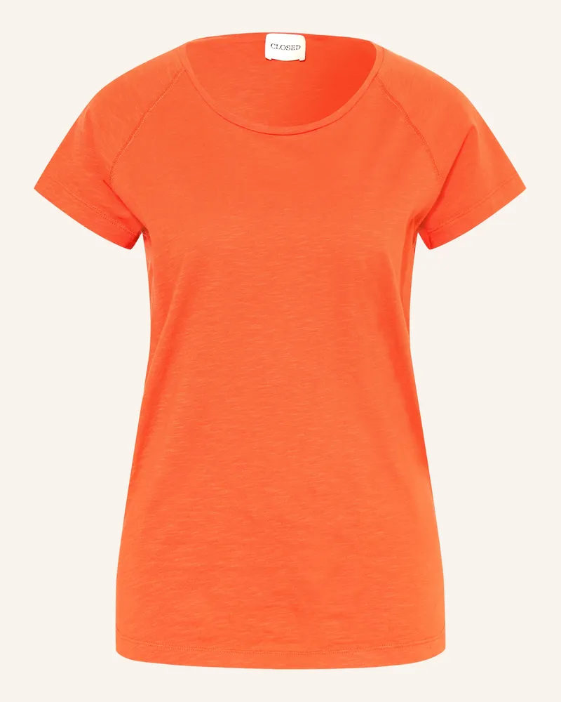 Closed T-Shirt rot Orange