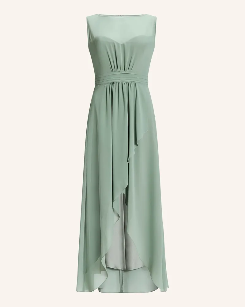 Swing Abendkleid mit Cut-out Hellgrün