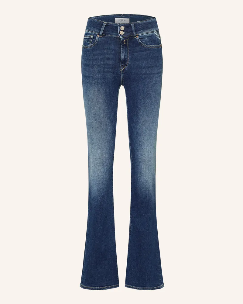 Replay Flared Jeans New Luz blau C007