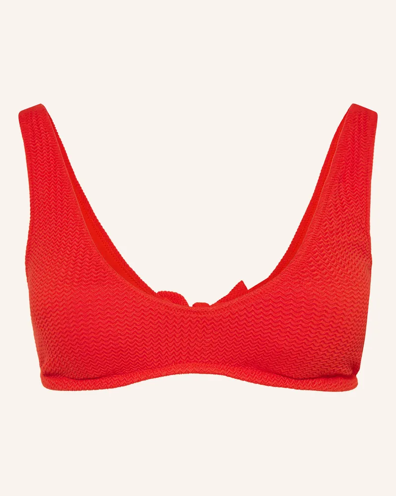 Seafolly Australia Bustier-Bikini-Top Sea Dive rot Rot