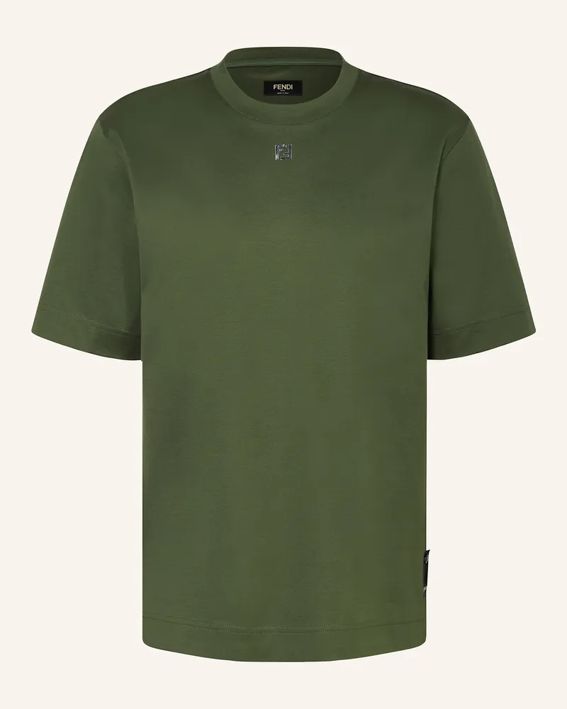 Fendi T-Shirt gruen Dunkelgrün